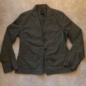 Gap Olive Green Light Jacket Size Medium